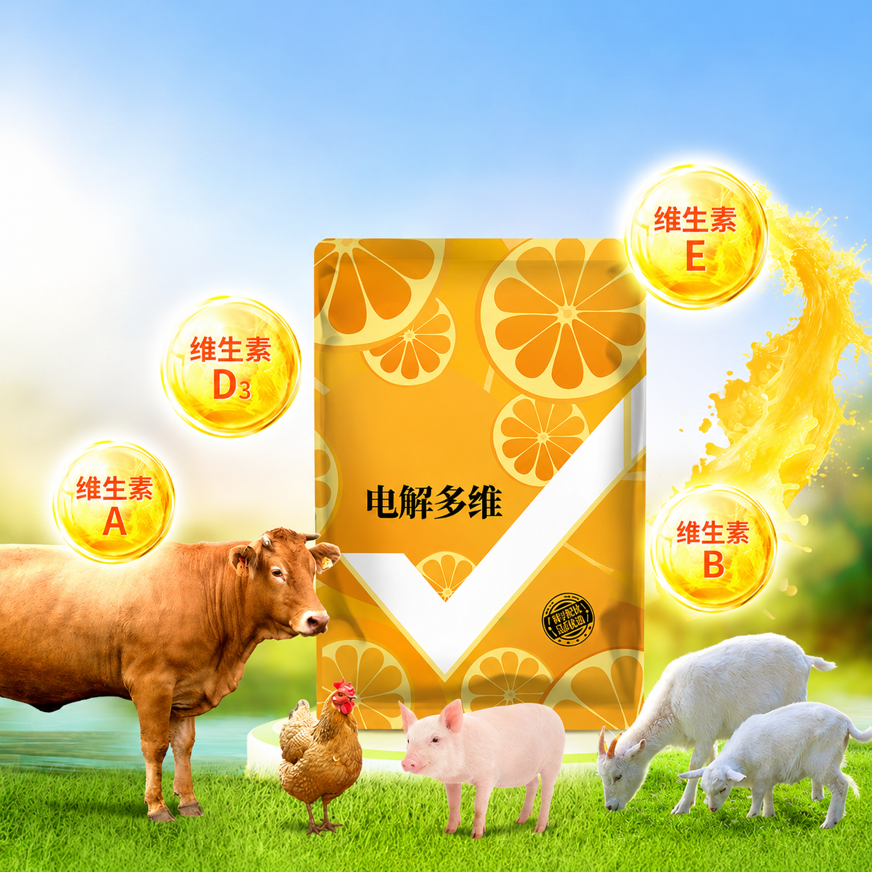 PETHEALER Serbuk Campuran untuk Peternakan 500g