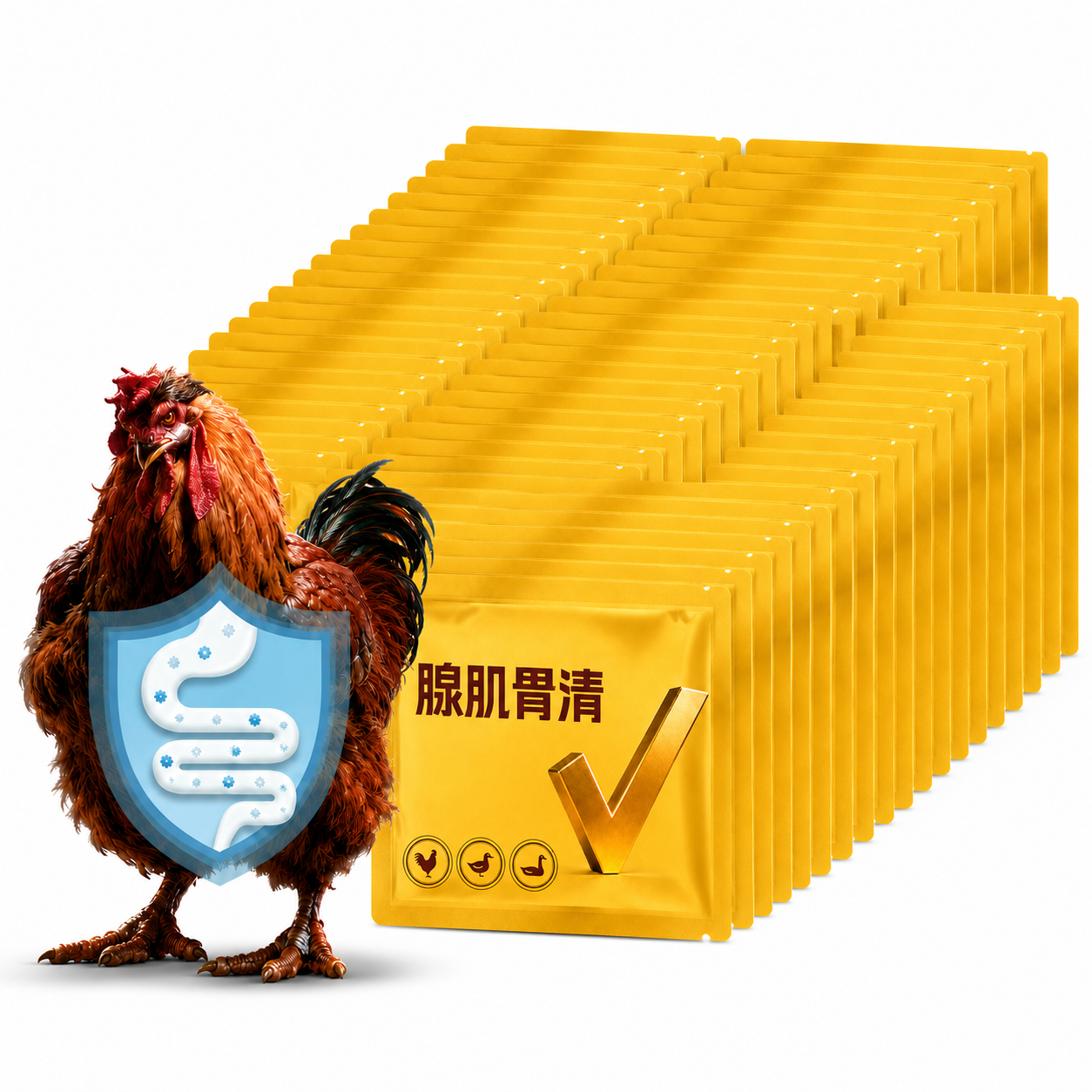 PETHEALER Serbuk Campuran untuk Ayam 100g Bisa Dicampur Pakan atau Air Minum