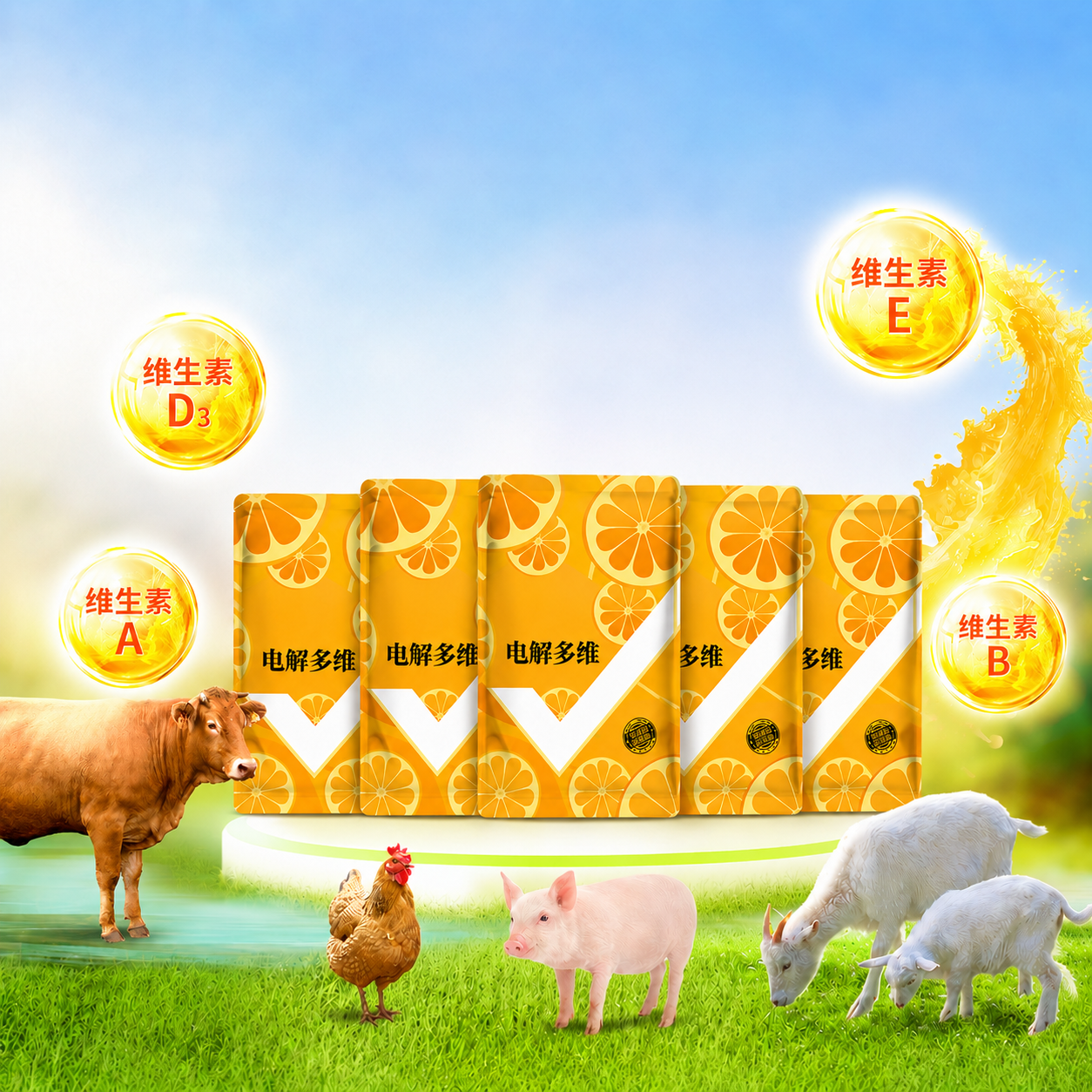 PETHEALER Serbuk Campuran untuk Peternakan 500g