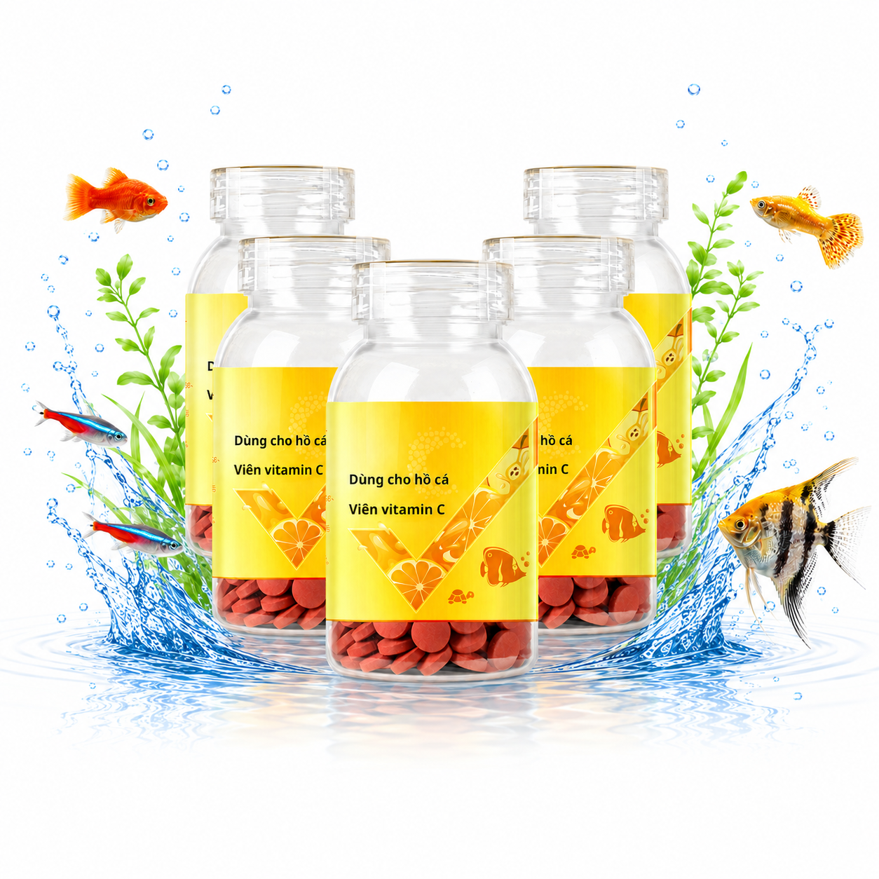 PETHEALER Tablet Akuarium 25g Isi Sekitar 100 Tablet